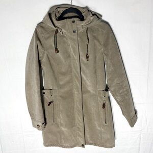 G.I.G.A. DX By Killtec Tan Beige Fleece Lined Jacket Coat 6 Utility